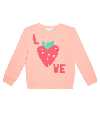 Sweat-shirt imprimé en coton | Stella McCartney Kids