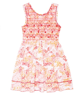 Amelie floral viscose dress | Poupette St Barth Kids