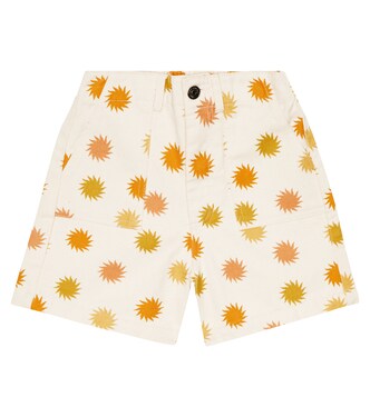 Tramonto printed cotton shorts | The New Society