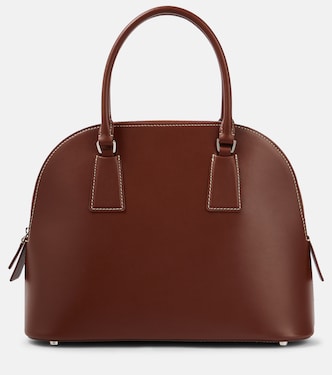 Nina Small leather tote bag | The Row