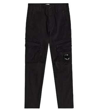 Cotton sateen cargo pants | C.P. Company Kids