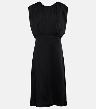Abito midi in raso  | Jil Sander