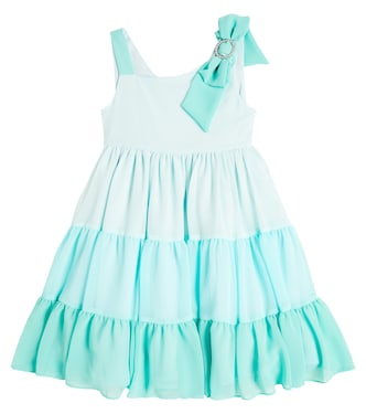 Ruched chiffon dress | Patachou