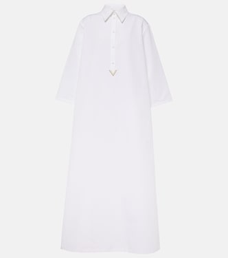 Cotton and linen kaftan | Valentino