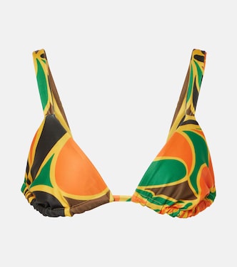 Mary printed bikini top | Faithfull