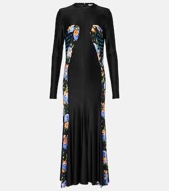 Floral jersey maxi dress | Rabanne