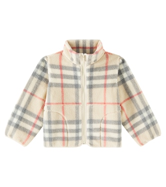 Burberry Check jacquard fleece jacket  | Burberry Kids