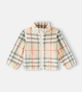 Burberry Check jacquard fleece jacket  | Burberry Kids