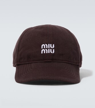 Baseballcap aus Denim | Miu Miu