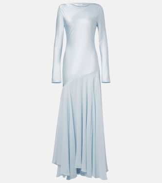 Robe Cordelia aus Seidensatin und Chiffon | Tove