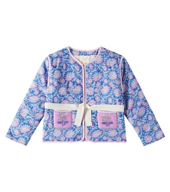 Teliani floral cotton jacket | Louise Misha