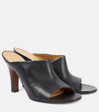 Mules Signum 90 de piel | The Row