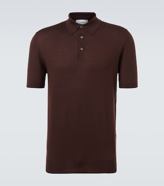 Virgin wool polo shirt | Lardini