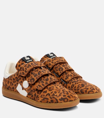 Bedruckte Sneakers Beth aus Veloursleder | Isabel Marant