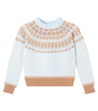 Bouclé wool-blend sweater | Moncler Enfant