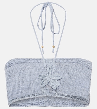 Zorya halterneck lamé top | Bananhot