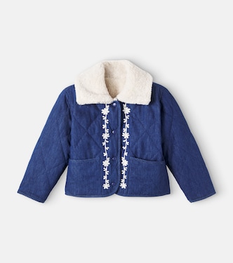 Veste New Anna matelassée en jean | C'era Una Volta