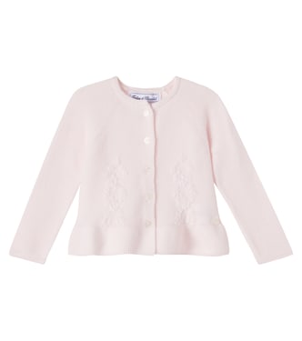 Baby embroidered cotton cardigan | Tartine et Chocolat