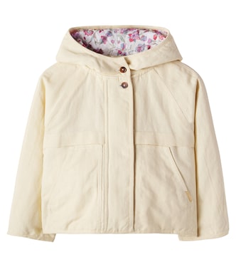 Chaqueta Clem de lona de lino y algodón | Louise Misha