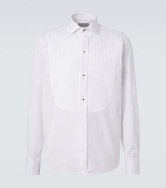 Cotton tuxedo shirt | Canali