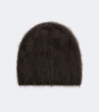Brushed cashmere beanie | Lisa Yang