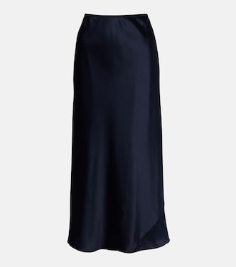 Sense Of Shine silk-blend satin slip skirt | Dorothee Schumacher