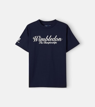 X Wimbledon T-Shirt aus Baumwoll-Jersey | Polo Ralph Lauren Kids