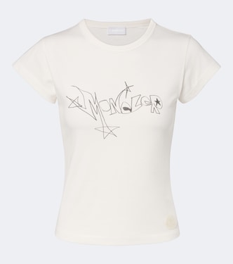 Printed cotton jersey T-shirt | Moncler