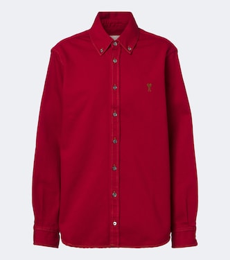 Ami de Cœur cotton twill shirt | Ami Paris