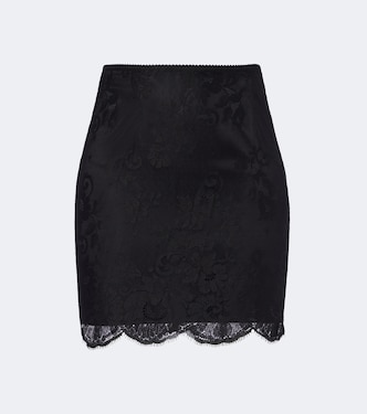 Lace mini skirt | Dolce&Gabbana