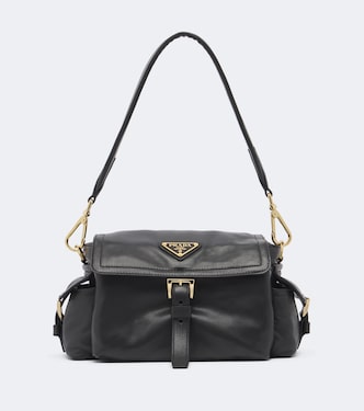 Prada Explore Mini leather shoulder bag | Prada