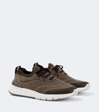 Knitted sneakers | Brunello Cucinelli