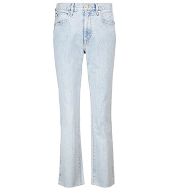 Hero high-rise straight jeans | Slvrlake