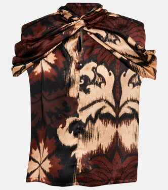 Blouse Honor Your Soul en soie | Johanna Ortiz