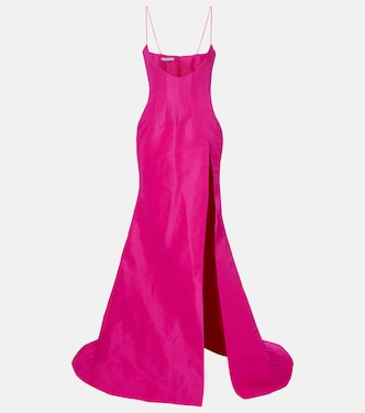 Scoop-front gown | LaQuan Smith