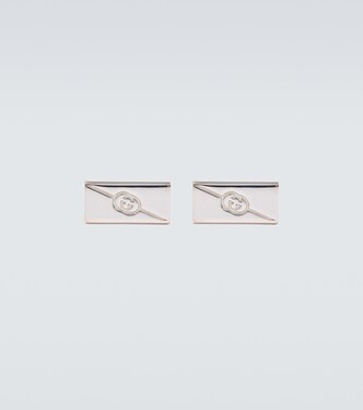 Manschettenknöpfe GG aus Sterlingsilber | Gucci