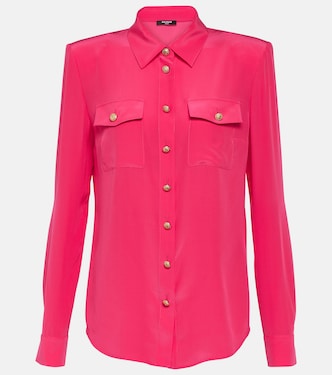 Silk crêpe de chine shirt | Balmain