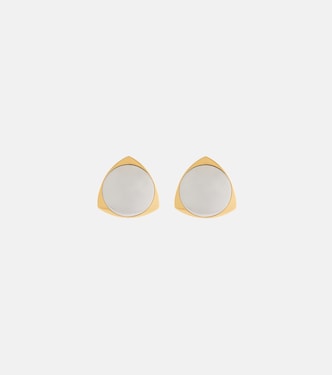 Shield clip-on earrings | Saint Laurent