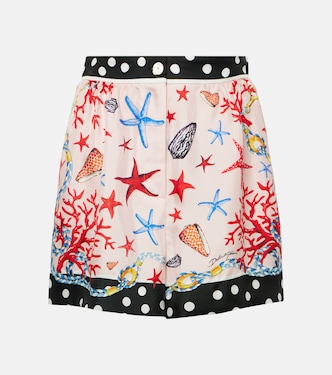 Capri silk satin shorts | Dolce&Gabbana