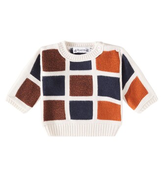 Gallen colorblocked wool sweater | Bonpoint