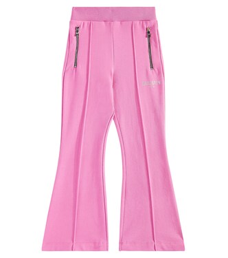 Cotton wide-leg pants | Balmain Kids