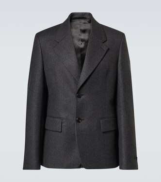 Single-breasted wool blazer | Prada