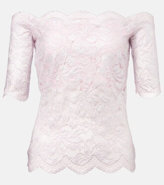 Floral lace top | Rabanne