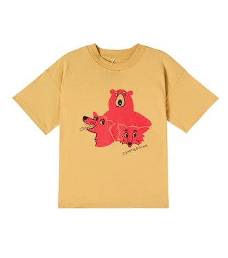 Printed cotton jersey T-shirt | Mini Rodini