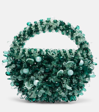 Sirena beaded tote bag | Clio Peppiatt