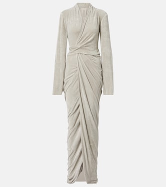 Wrap maxi dress | Rick Owens