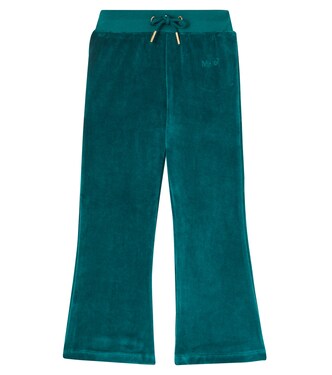 Annie cotton-blend velveteen sweatpants | Molo