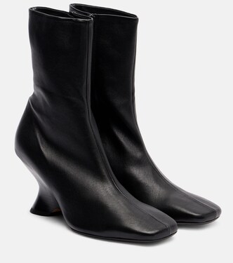 Ankle Boots 75 aus Leder | Dries Van Noten