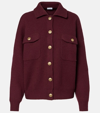 Cardigan in lana, cashmere e seta | Brunello Cucinelli