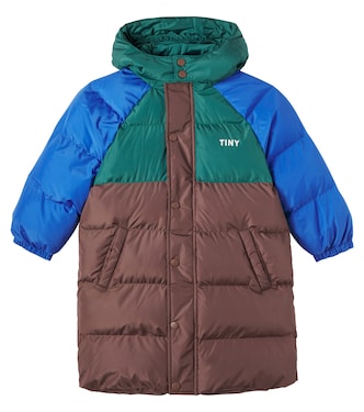 Colorblocked coat  | Tinycottons